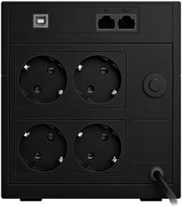 Источник бесперебойного питания Powercom Raptor Plus RPT2200EU 1320Вт 2200ВА черный