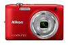 PhotoCamera Nikon CoolPix S2800 red 20.1Mpix Zoom5x 2.7" 720p 25Mb SDXC CCD IS el EN-EL19