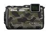PhotoCamera Nikon CoolPix AW120 camouflage 16Mpix Zoom5x 3" 1080 21Mb SDHC CMOS IS KPr/DPr/WPr/FPr WiFi GPS ЗащищеннаяEN-EL12