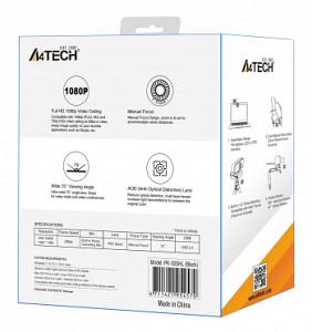 Камера Web A4Tech PK-935HL черный 2Mpix (1920x1080) USB2.0 с микрофоном