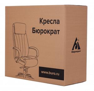 Кресло руководителя Бюрократ T-9922WALNUT черный кожа крестов. металл/дерево