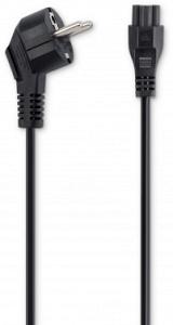 Кабель Buro IEC C5 (3-pin) Евровилка 3м (BU-PCAB-3-3PIN)