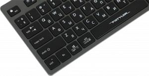 Клавиатура A4Tech Fstyler FX50 серый USB slim Multimedia (FX50 GREY)