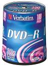 Диск DVD-R Verbatim 4.7Gb 16x Cake Box (100шт) (43549) Диск DVD-R Verbatim 4.7Gb 16x Cake Box (100шт) (43549)
