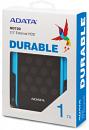 Жесткий диск A-Data USB3.0 1TB AHD720-1TU31-CBL HD720 DashDrive Durable 2.5" синий Жесткий диск A-Data USB3.0 1TB AHD720-1TU31-CBL HD720 DashDrive Durable 2.5" синий