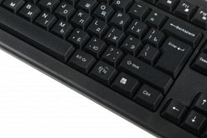 Клавиатура + мышь A4Tech 3000NS клав:черный мышь:черный USB беспроводная Multimedia
