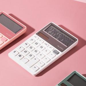 Калькулятор настольный Deli Nusign ENS042WHITE белый 12-разр.