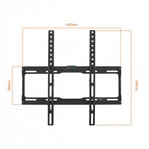 Кронштейн для телевизора Buro FX0S черный 22"-65" макс.35кг настенный фиксированный