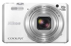 Фотоаппарат Nikon CoolPix S7000 белый