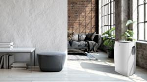 Кондиционер мобильный Electrolux Loft EACM-13 CL/N3 белый площ.32м2