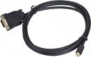 Кабель 1.1v miniDisplayPort (m) VGA (m) 2м черный Кабель 1.1v miniDisplayPort (m) VGA (m) 2м черный