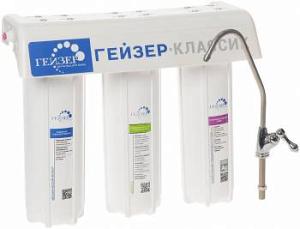 Водоочиститель Гейзер Классик Фе белый