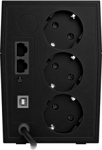 Источник бесперебойного питания Powercom Raptor Plus RPT850EU 510Вт 850ВА черный