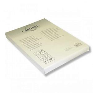 Пленка для ламинирования Fellowes 125мкм A4 (100шт) глянцевая Lamirel LA-7866001 (LA-78660)