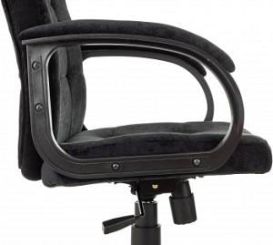 Кресло руководителя Бюрократ CH 002 Fabric черный Light-20 крестов. пластик