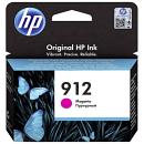 Картридж струйный HP 912 3YL78AE пурпурный (315стр.) для HP OfficeJet 801x/802x Картридж струйный HP 912 3YL78AE пурпурный (315стр.) для HP OfficeJet 801x/802x