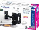 Кронштейн для телевизора Kromax DIX-17 черный 22"-55" макс.30кг настенный поворот и наклон