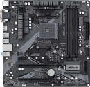 Материнская плата Asrock B450M PRO4 R2.0 Soc-AM4 AMD B450 4xDDR4 mATX AC`97 8ch(7.1) GbLAN RAID+VGA+DVI+HDMI