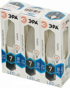 Лампа светодиодная Эра BXS-7w-842-E14 7Вт (упак.:3шт)