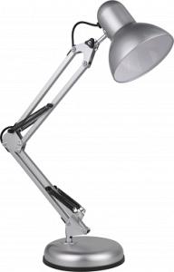 Светильник Inhome СНО-15С настольный на основание E27 серебристый 60Вт