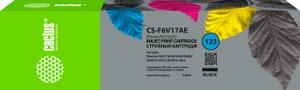 Картридж струйный Cactus CS-F6V17AE №123 черный (6мл) для HP HP DeskJet 2130
