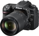 Зеркальный Фотоаппарат Nikon D7500 черный 20.9Mpix 18-140mm f/3.5-5.6G VR 3.15" 4K 4K SDXC Li-ion