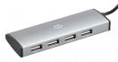 Разветвитель USB-C Digma HUB-4U2.0-UC-DS 4порт. серебристый Разветвитель USB-C Digma HUB-4U2.0-UC-DS 4порт. серебристый