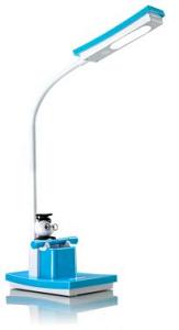 Светильник настольный Supra 9485 на подставке светодиодный синий 5Вт