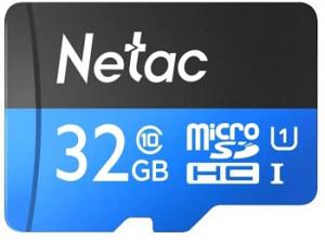 Флеш карта microSDHC 32GB Netac NT02P500STN-032G-S P500 w/o adapter