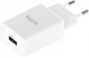 Сетевое зар./устр. Buro BUWA1 10.5W 2.1A USB-A универсальное белый (BUWA10S100WH)