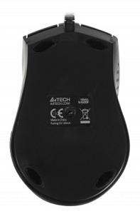 Мышь A4Tech V-Track Padless N-500F черный оптическая 1200dpi USB 4but