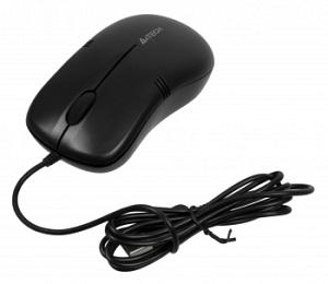 Мышь A4Tech OP-560NU черный оптическая 1200dpi USB 3but