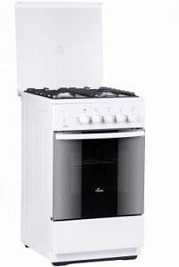 Плита Газовая Flama FG 24215 W белый реш.чугун