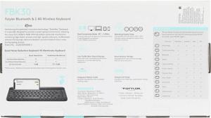 Клавиатура A4Tech Fstyler FBK30 черный USB беспроводная BT/Radio slim Multimedia (FBK30 BLACK)