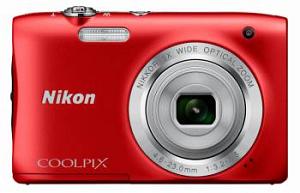 Фотоаппарат Nikon CoolPix S2900 красный 20.1Mpix Zoom5x 2.7" 720p 25Mb SDXC CCD 1x2.3 IS el 10minF/EN-EL19