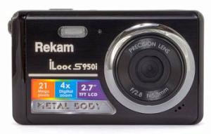 Фотоаппарат Rekam iLook S950i черный 21Mpix 2.7" SDHC CMOS/Li-Ion