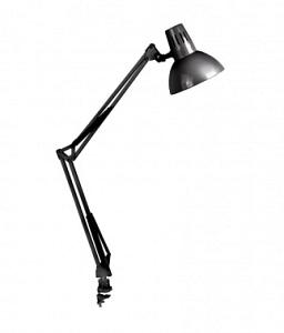 Светильник Camelion KD-312 C02 (10999) настольный на струбцине черный 60Вт