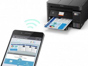 МФУ струйный Epson L6290 (C11CJ60505/408/507) A4 Duplex Net WiFi черный