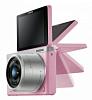 PhotoCamera Samsung NX mini pink 20.5Mpix 9-27mm 3" 1080p SDHC BSI-CMOS turLCD HDMI WiFi Набор с объективом