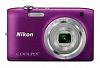 Фотоаппарат Nikon CoolPix S2800 фиолетовый 20.1Mpix Zoom5x 2.7" 720p 25Mb SDXC CCD 1x2.3 IS el 10minF/EN-EL19