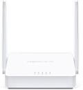 Роутер беспроводной Mercusys MW300D N300 10/100BASE-TX/ADSL белый