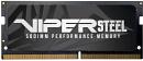 Память DDR4 16Gb 3200MHz Patriot PVS416G320C8S Steel Series RTL PC4-25600 CL22 SO-DIMM 260-pin 1.2В single rank с радиатором Ret