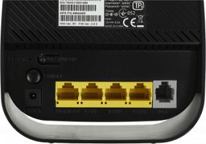 Роутер беспроводной D-Link DSL-2640U/R1A N150 ADSL черный
