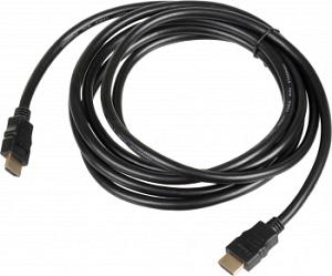 Кабель соединительный аудио-видео HDMI (m)/HDMI (m) 3м. позолоч.конт. черный (1497547)
