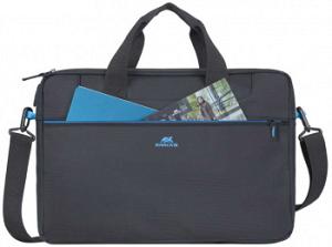 Сумка для ноутбука 16" Riva 8057 черный полиэстер (8057 BLACK)