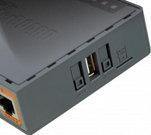 Роутер MikroTik hEX S (RB760IGS) 10/100/1000BASE-TX/SFP черный