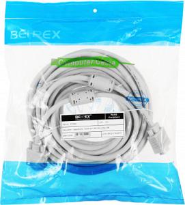 Кабель DB15 (m) DB15 (m) 15м (CABLE15) феррит.кольца серый