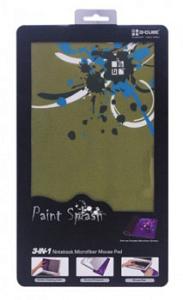 Коврик для мыши G-Cube GMPS-27BK Paint Splash 3 в 1