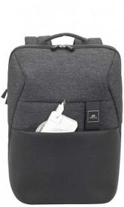 Рюкзак для ноутбука 15.6" Riva 8861 черный полиуретан/полиэстер (8861 BLACK)