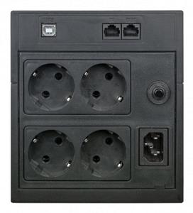 Источник бесперебойного питания Powercom Raptor RPT-2000AP LCD 1200Вт 2000ВА черный